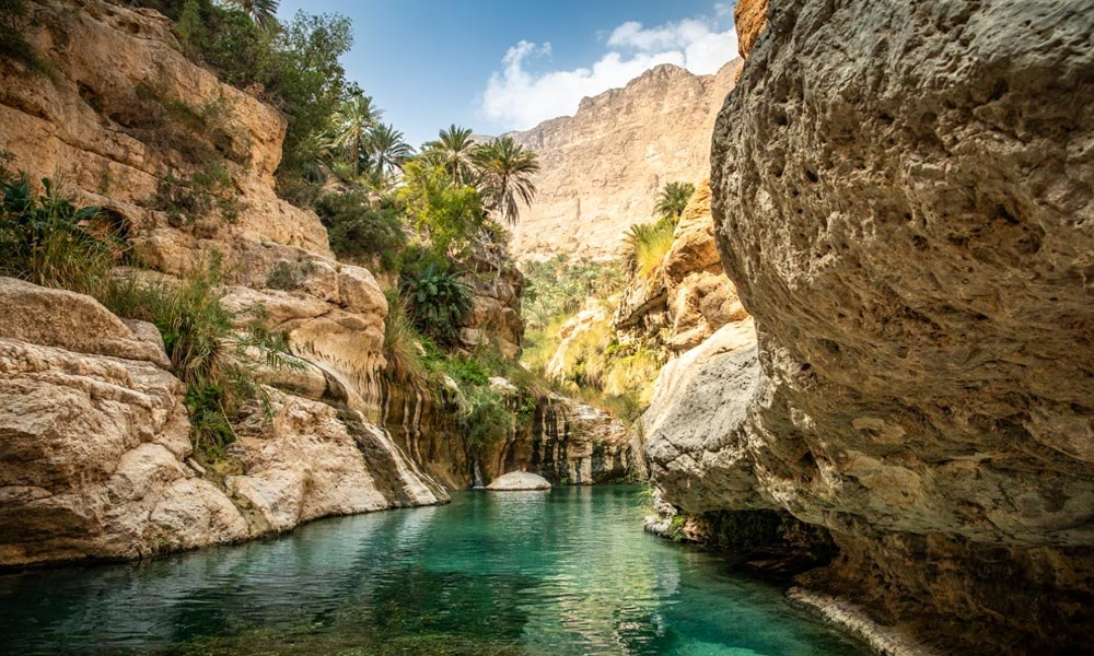 Wadi Tiwi: Ngarai Spektakuler dengan Pemandangan yang Indah