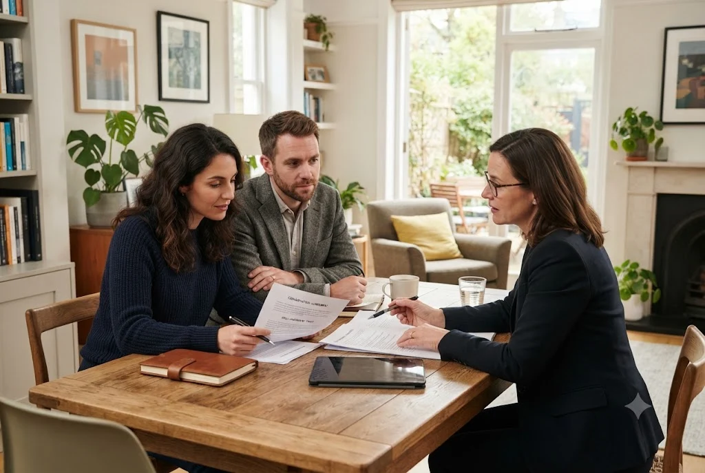 Common Law Wife in the UK: Understanding Your Legal Rights Common law wife discussing legal rights with a family law solicitor in the UK