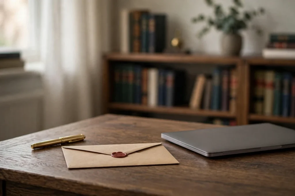 A wrongful dismissal claim: a UK employee reviewing a dismissal letter and notice pay documents
